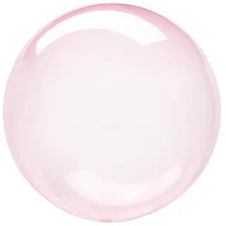 amscan® Folienballon Clearz Crystal 1 St. Pink