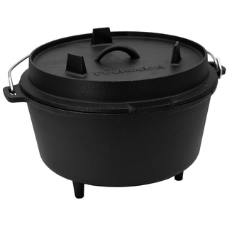 FireRocket Dutch Oven 9qt 8,5 l mit Füßen