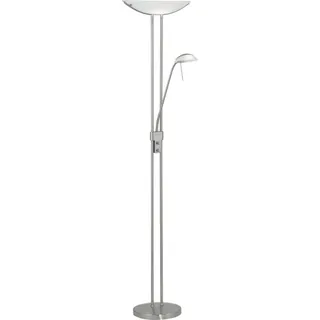 EGLO Baya 2-flg. nickel matt/weiß