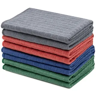 Zollner Reinigungstücher,, Mehrfarbig, Textil, 50x60 cm, Kochen, Geschirrtücher & Schürzen, Geschirrtücher