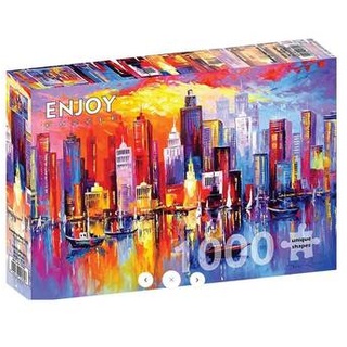 ENJOY-1705 - Evening New York, Puzzle , 1000 Teile