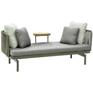 LC Garden »Loungano« Lounge Sofa Rope Multifunktionssofa inkl. Tisch verstellbar Polstergarnitur