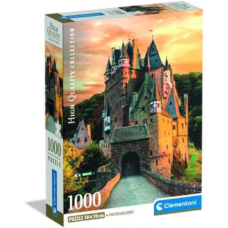 CLEMENTONI Burg Eltz im Sonnenuntergang 1000 Teile