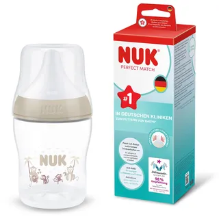 NUK Perfect Match Babyflasche 150 ml Monkey