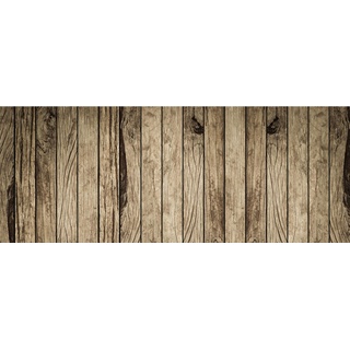 Outdoorteppich, Braun, Kunststoff, Holzoptik, rechteckig, 70x180 cm, rutschfest, wasserabweisend, pflegeleicht, reißfest, leicht zusammenrollbar, Teppiche & Böden, Teppiche, Outdoorteppiche