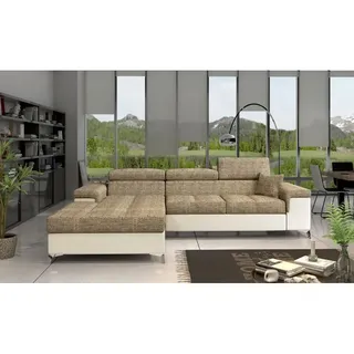 MF Design Ricky Recamiere Links in Beige -  (L) 205 x (B) 281 x (H) 88 cm | Gr.: onesize