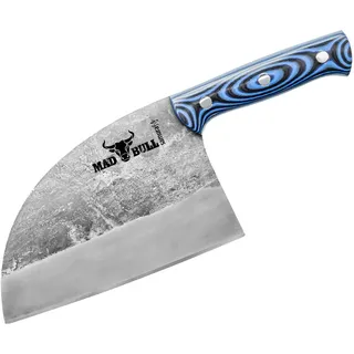 Samura Mad Bull Chopper Hackmesser 18 cm Blau/Schwarz/Silber