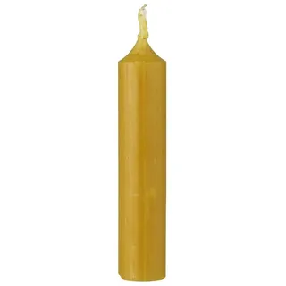 IB Laursen Stabkerze rustikal 11 cm, Ø 2,2 cm, curry