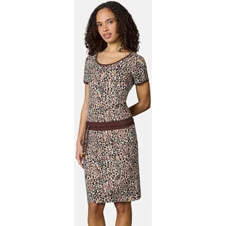 Ragwear Minikleid Gemustert Braun 38
