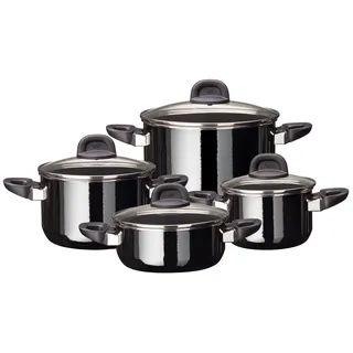 Silit Silargan® Modesto Topf-Set 4-teilig, Black