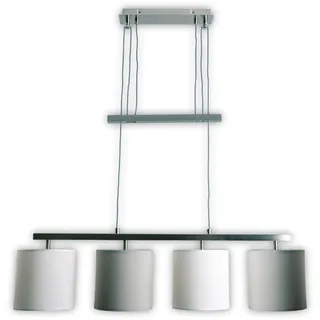 NÄVE Tilde 4-flg. 15 cm grau/weiß