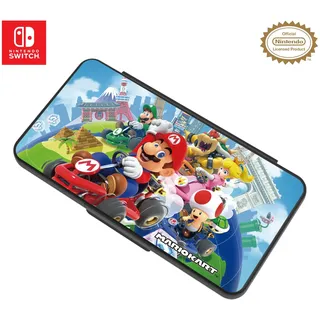 game traveler RDS Nintendo Switch Game Card Case - Mario Kart - Enthält 24 Spielkarten und 4 microSD-Karten, Mehrfarbig