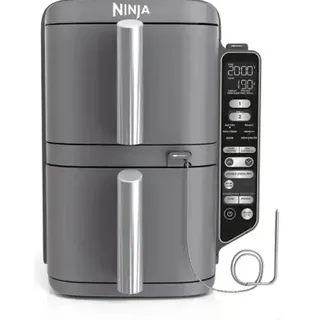 Ninja Double Stack XL SL451EU 9,5 l grau mit Smart Cook System