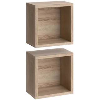 Vicco Badschrank Senyo Sonoma 25 x 25 cm 2er Set