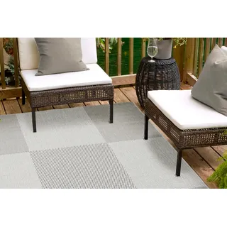 Andiamo Outdoorteppich Arizona grau-anthrazit, 133 x 190 cm