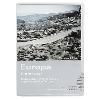 Audi 8V0051884 SD-Speicherkarte Europa 2013/2014 für MMI Navigationssystem Plus