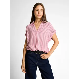 Tom Tailor Bluse mit Streifenmuster Rosa 44