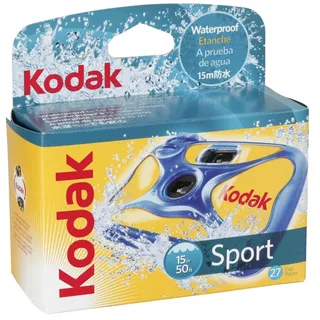 Kodak Unterwasserkammer Sport, Einwegkamera, bis 15 Meter wasserdicht