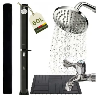 Novaterra Solardusche schwarz 60 L