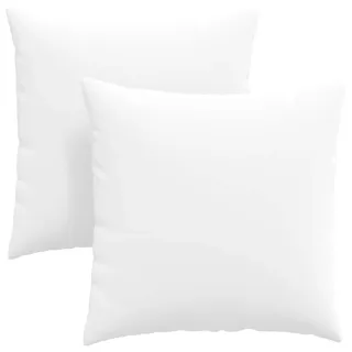 vidaXL Sofakissen 80 x 80 cm Weiß