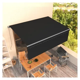 furnicato Markise 4 x 3 m anthrazit