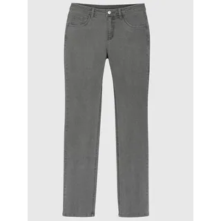 Classic Basics Bequeme Jeans CLASSIC BASICS, Damen, Gr. blau (blau, stone, washed), 81% Baumwolle, 17% Polyester, 2% Elasthan, unifarben, lang, Jeans