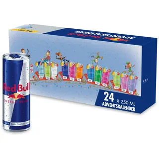 NEU: Red Bull Adventskalender 2026 mit 15 verschiedenen Sorten | beinhaltet Koffein, Taurin, B-Vitamine, Süßungsmittel, Zucker und Wasser, 250 ml, 24-Pack