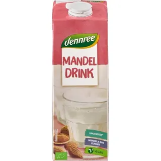 dennree Mandel Drink ungesüßt bio 1L