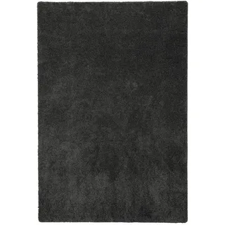 Snapstyle Hochflor Shaggy Teppich Palace 100 x 200 cm Silberfarben