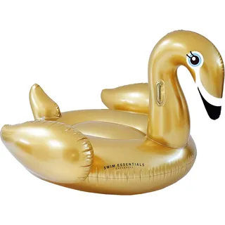 Swim Essentials Luxury Ride-on Gold Swan | Aufblastier Schwimmtier Wassertier