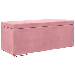 vidaXL Hocker Samt 101 x 41 x 40 cm Rosa