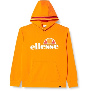 ELLESSE EHM919CO2-228 HOODIE Sweatshirt Men ORANGE POPSICLE L