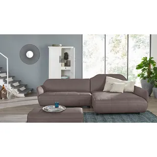 Ecksofa "CR.480, Designecksofa, L-Form", beige (beigegrau 534, 26), B:298cm H:91cm T:164cm, Luxus-Microfaser (100% Polyester), CREATION BY ROLF BENZ, Sofas, Ecksofa, Wahlweise aus Leder oder Chenille