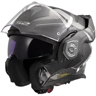 LS2 FF901 Advant X Carbon Horizon Matt Silver Grey M