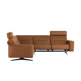 Stressless Eckcouch Leder 2-Sitzer Braun