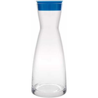 1.000 ml Karaffe 'Ypsilon', Glas, blau