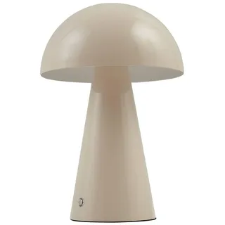 Lindby LED Tischlampe Nevijomit USB Anschluss dimmbar (Modern) in Creme aus Metall (1 flammig,) - Tischleuchte Schreibtischlampe Nachttischlampe Wohnzimmerleuchte