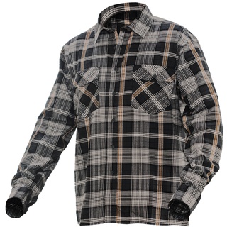 Jobman Flanellhemd 5138 Grau - XXL