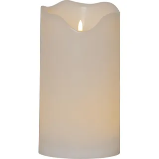 Star Trading LED-Kerze Flamme Grand 30 cm weiß