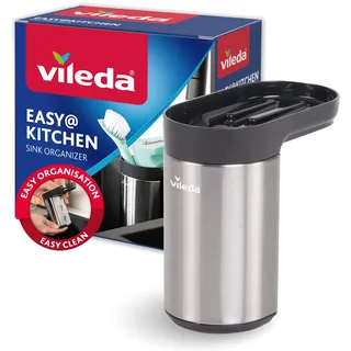 Vileda Schwammhalter Spülbecken Edelstahl 0 x 0 cm Farbe Grau