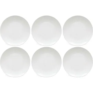 Maxwell und Williams Bone China Cashmere Coupe Seite Teller 19 cm Set von 6