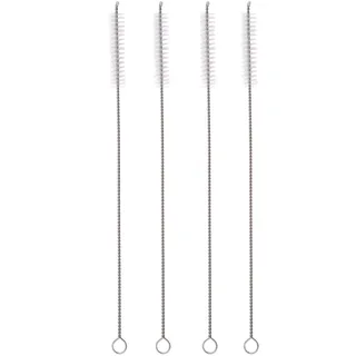 GRÄWE Trinkhalm-Bürsten 4er Set, 20 cm lang...