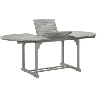 deluke Garten-Esstisch VEGO 200 x 100 x 75 cm Grau