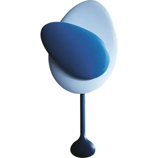 Design House Stockholm Mellow Pendeluhr 5,0 cm blau