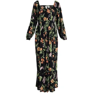 Roxy Black Sands - Kleid - Damen, Anthracite Island Escape L