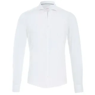 Pure Blusenshirt PURE- Functional Hemd Langarm weiß 41
