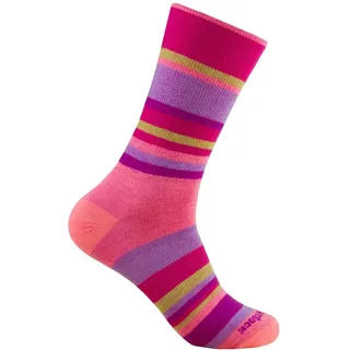 WrightSock Stride Crew Socken Pink  L