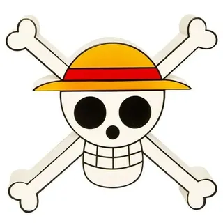 abysse corp sas One Piece Skull Lampe Mehrfarbig