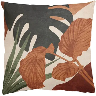 DEKOKISSEN Tropische Boho Blätter 50/50 cm