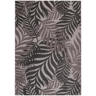 Sanat Outdoorteppich Floral, grau B/L: ca. 140x200 cm - Grau
